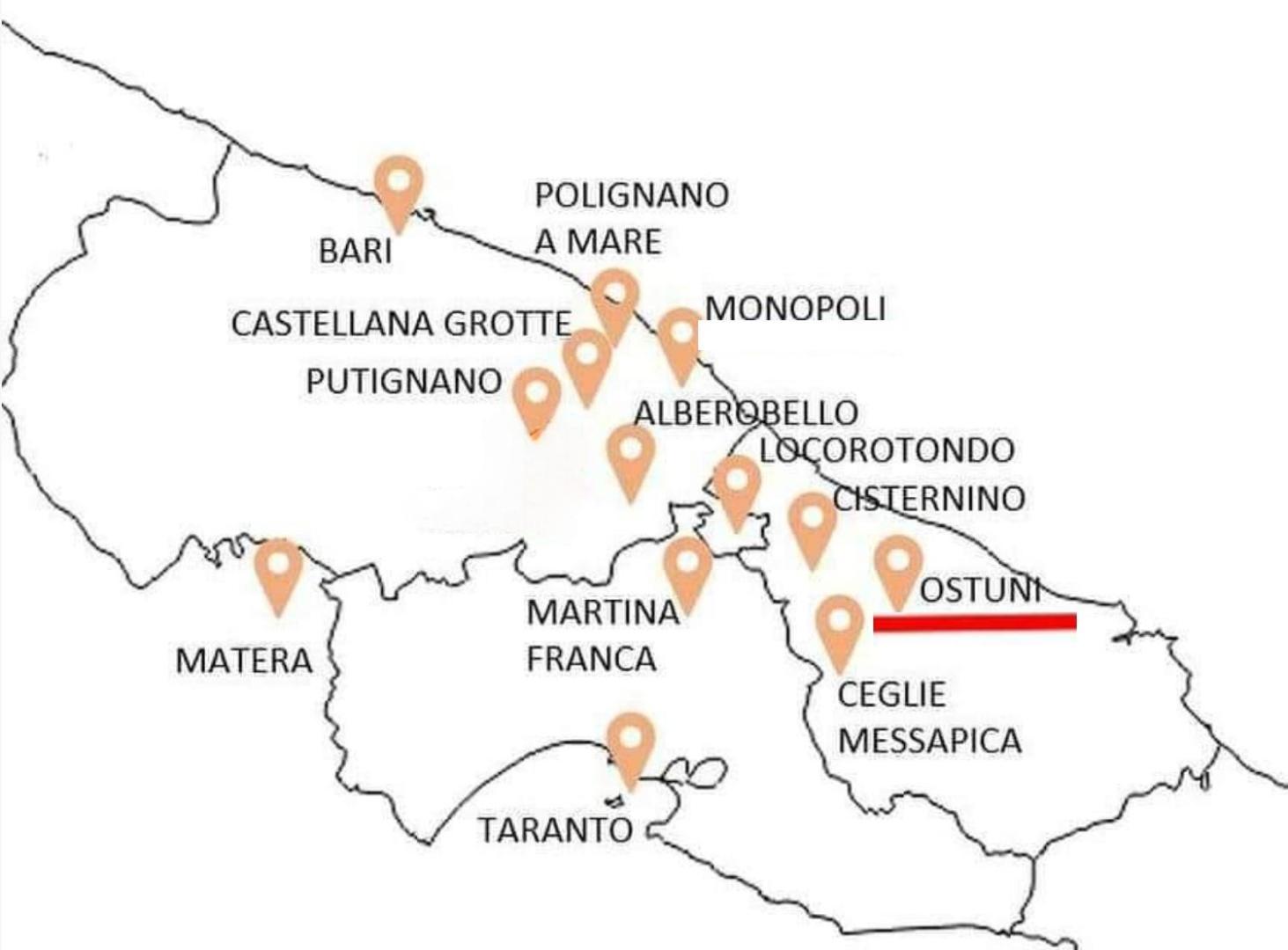 Apartmán Nonna Nella Casa In Centro Ostuni Exteriér fotografie